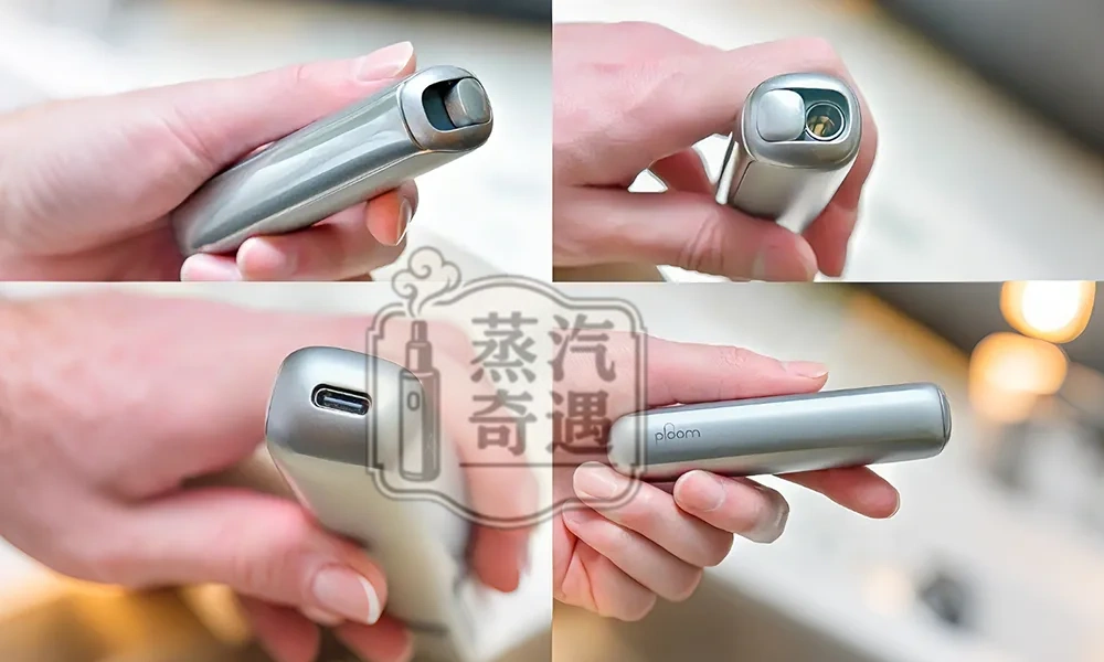 Ploom Aura全家加熱煙主機銀色現貨 SMART HEATFLOW智慧熱流技術 藍牙連接App 四種模式隨心切換 MEVIUS/CAMEL/EVO(Ploom專用)