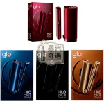 【紅色/黑色】Glo Hilo Plus筆式加熱菸草設備｜Virto專用菸棒25支｜TurboStart™ 雙加熱、EasySwitch™ 筆與充電盒