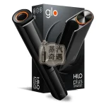 【紅色/黑色】Glo Hilo Plus筆式加熱菸草設備｜Virto專用菸棒25支｜TurboStart™ 雙加熱、EasySwitch™ 筆與充電盒